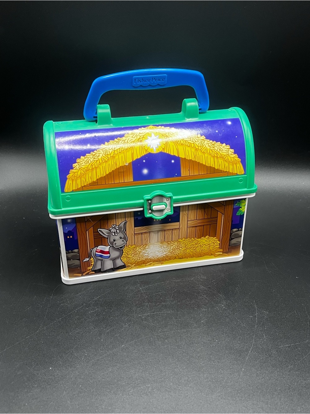 Fisher-Price Little People On-the-Go Nativity Set Storage Case Lunch Box Style - Picture 8 of 12